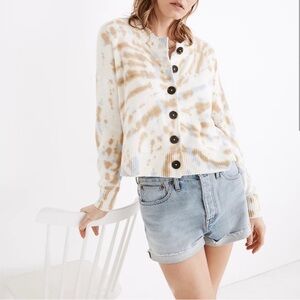 Madewell Tie-Dye Broadway Cardigan